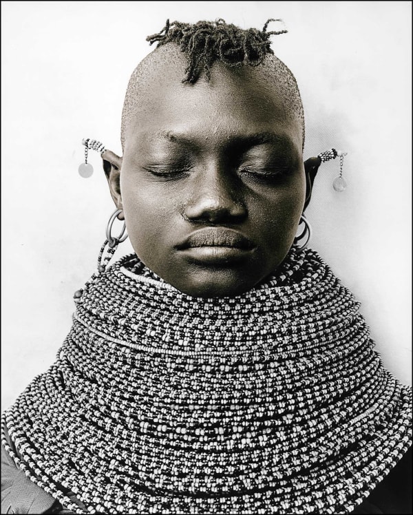 Jan C. Schlegel, Raila (Closed Eyes), Turkana tribe, Kenya, 2017
