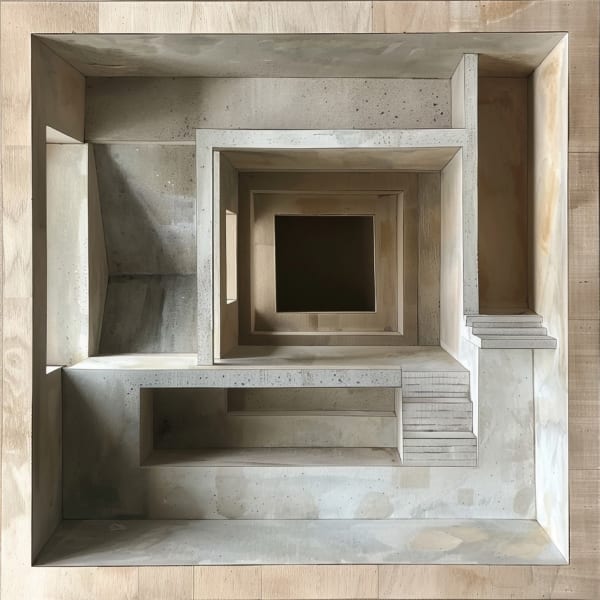 Jeff Robb, Grid of Perspective, 2024