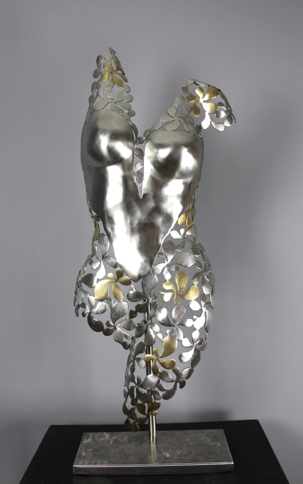 Martic Flowers Stainless steel Brass abrasion 98.7 x 35 x 20 cm 8.2 Kg