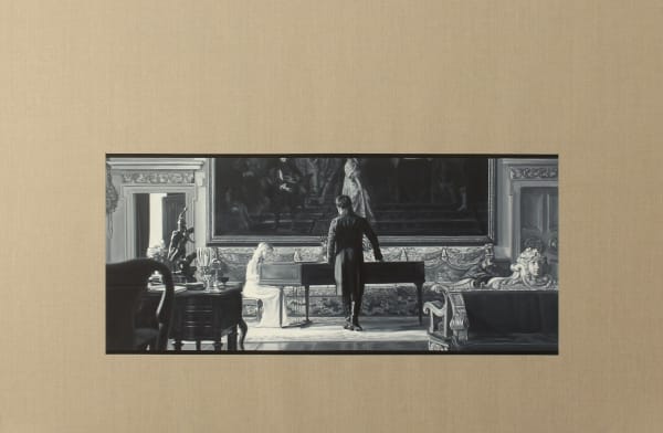 Jose Antonio Ochoa Evenings of Mozart and Van Dyck, 2020 Oil on canvas 165 x 110 cm 65 x 43 1/4 in