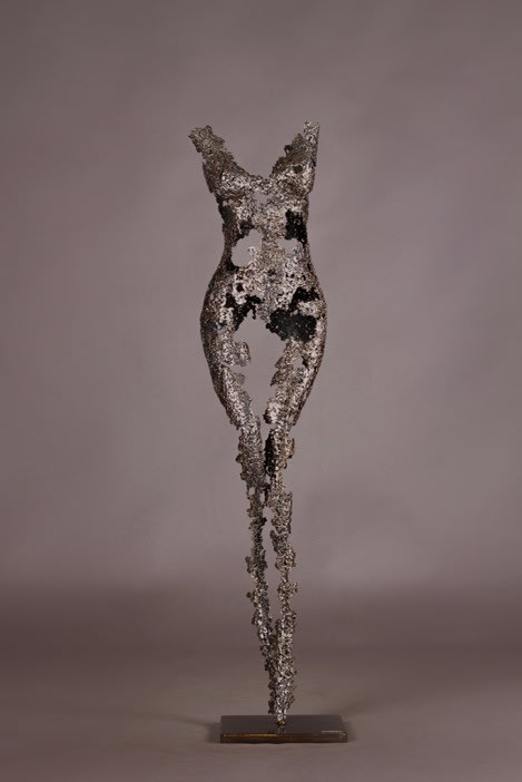 Nimrod Messeg Ceres, 2019 Iron sculpture 38 5/8 x 9 x 7 7/8 in 98 x 23 x 20 cm