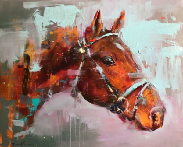 David Noalia Brillante. Mixed media on canvas 80 x 100 cm 31 1/2 x 39 3/8 in