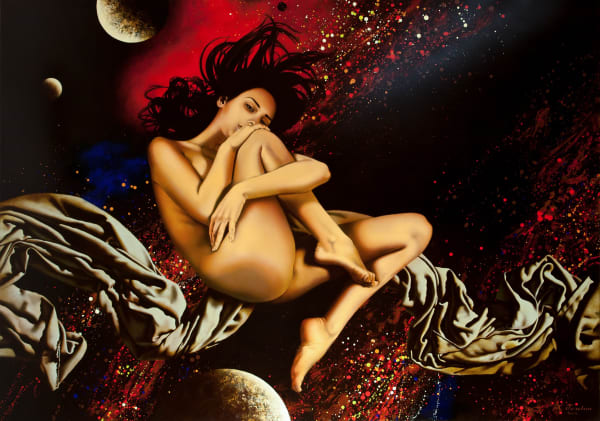 Alexey Golovin Andromeda Oil on canvas 120 x 170 cm 47 1/4 x 66 7/8 in