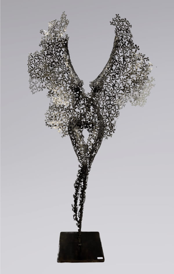 Nimrod Messeg Vicky, 2022 Iron sculpture 156 x 90 x 21 cm