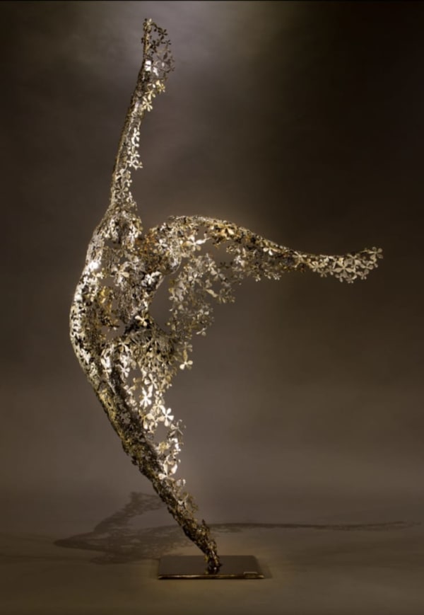 Nimrod Messeg Wanda, 2017 Iron sculpture 56 3/4 x 35 7/8 x 16 1/2 in 144 x 91 x 42 cm