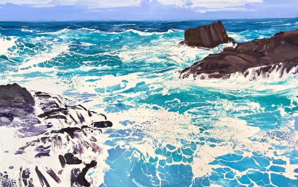 Michael Sole, South of France rocks, 2022