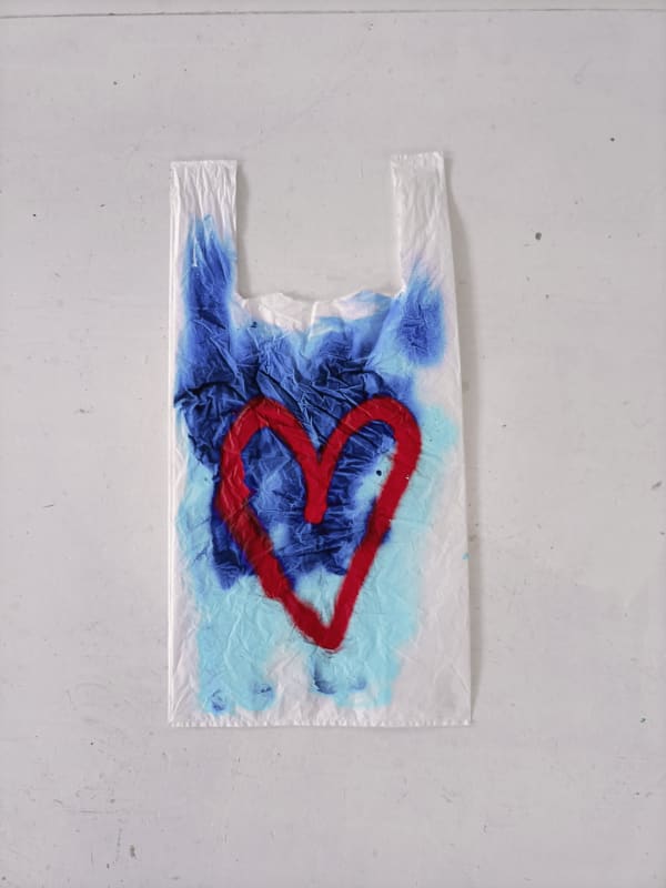 Anne-lise Coste, Heart bag, 2021