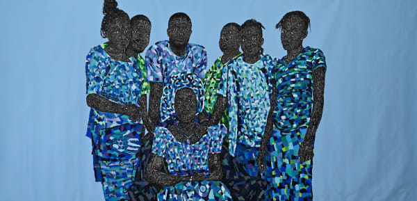 Tyna Adebowale, #motherwombseries, MamaGeorge and US, 2023