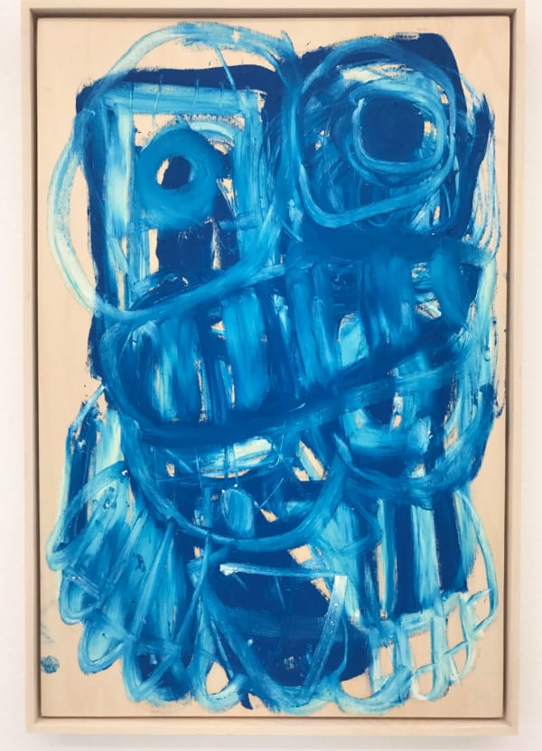 Anne-lise Coste, Blue Nude Woman (After Love) , 2017