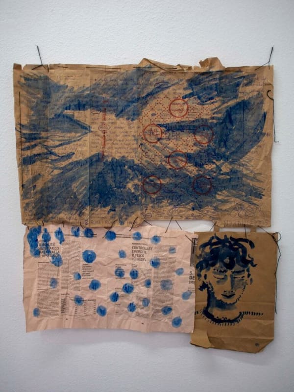 Daniele Formica, Paper Bag 1: Nympholepsy, 2022