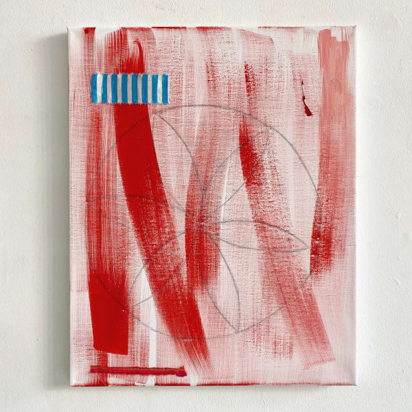 Camila Oliveira Fairclough, Dream Catcher (Pink and Red), 2023