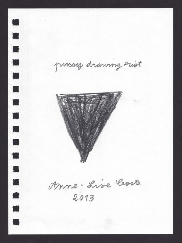 Anne-Lise Coste Pussy Riot Drawing 2013