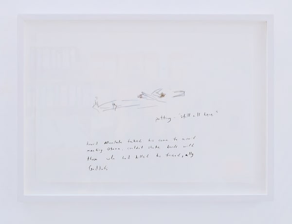 Jeremiah Day, To a Person Sitting in Darkness: Mandela, Gaddafi, Obama (Performance Notation: November 13, 2015, CCA Glasgow), 2015