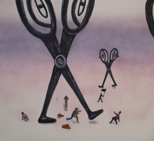 Kubilay Mert Ural, Untitled (Scissors 1), 2021