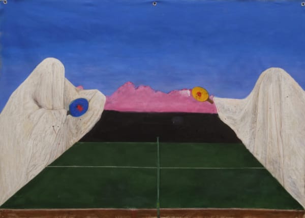 Kubilay Mert Ural, Ghosts playing ping pong, 2017