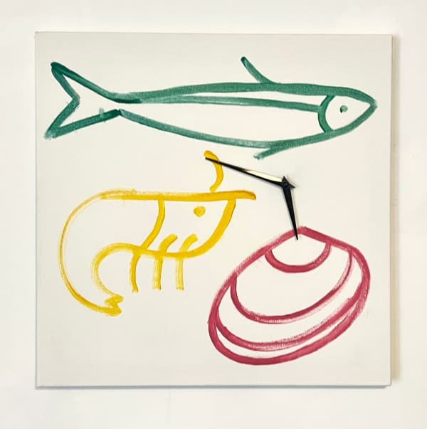 Camila Oliveira Fairclough, Fish clock, 2020
