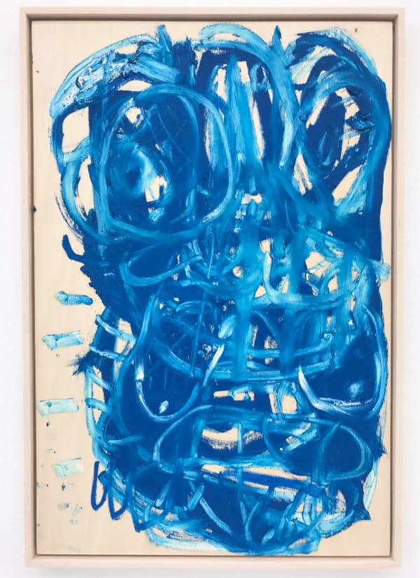 Anne-lise Coste, Blue Nude Woman (Orgasm) , 2017