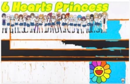 Takashi Murakami, 6HP DOB Michel Majerus, 2020