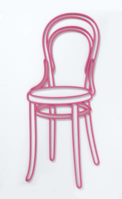 Michael Craig-Martin, Thonet Chair, 2019