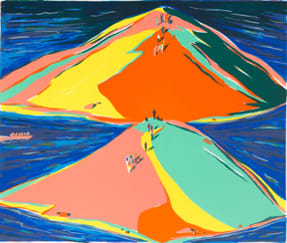 Jules de Balincourt, Merging Islands, 2016