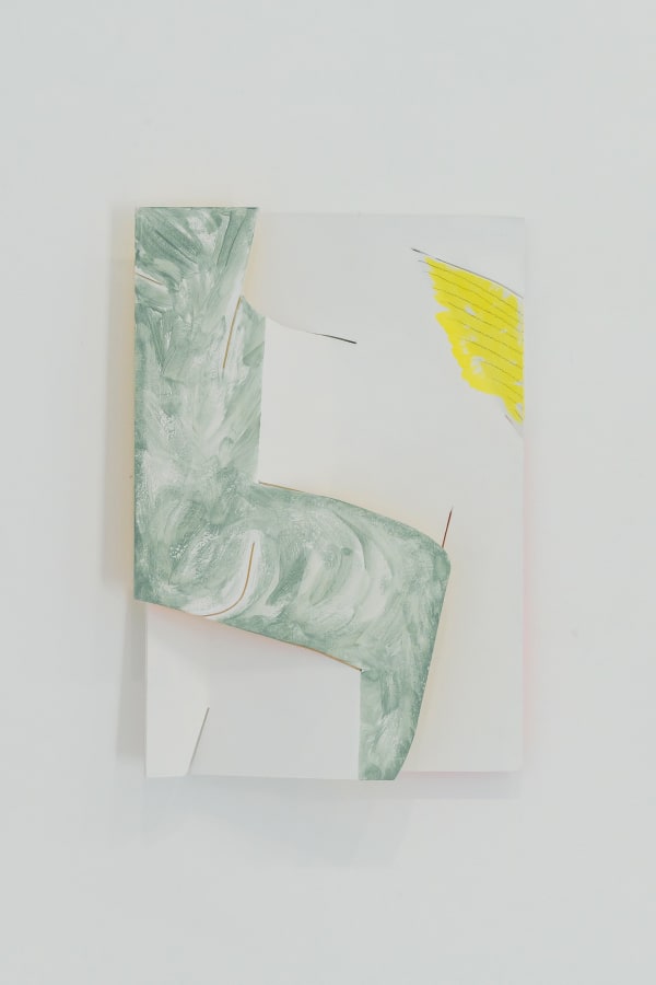 Kwantaeck Park 박관택, Not marble, yellow, red, 2025