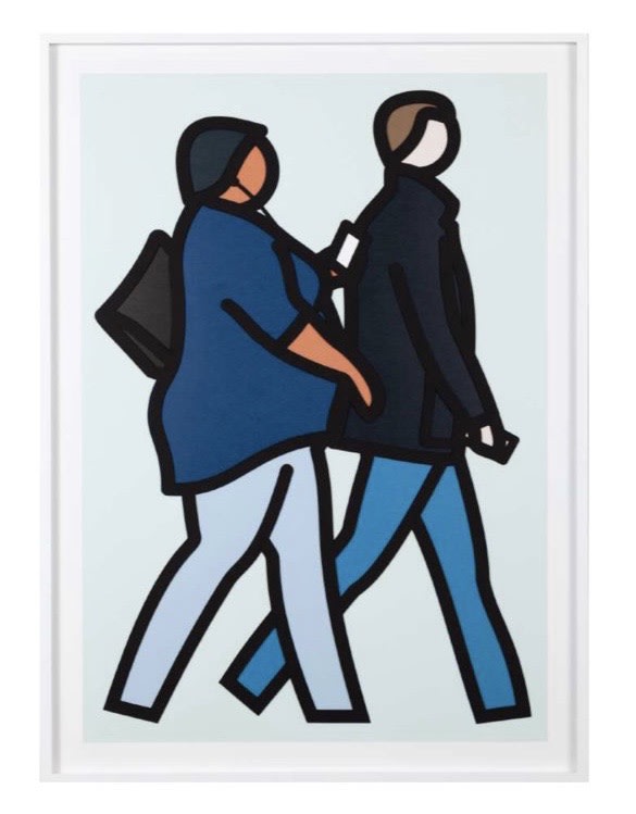 Julian Opie, New York Couples 2, 2019