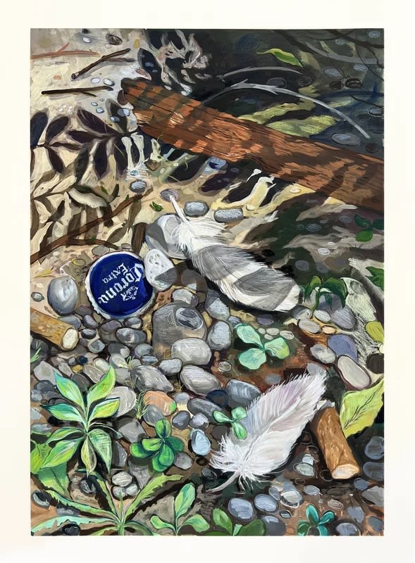 Rebecca Ness 레베카 네스, Left behind, 2022