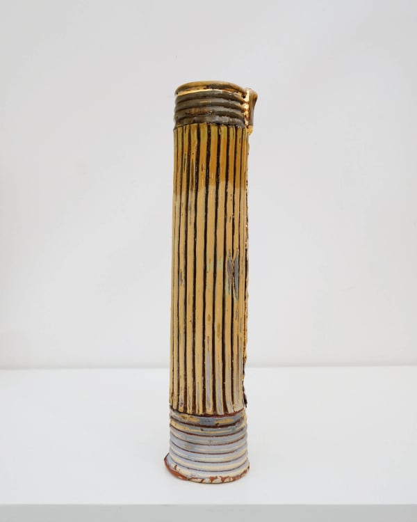 Camille Biddell, Tall corrugated vase