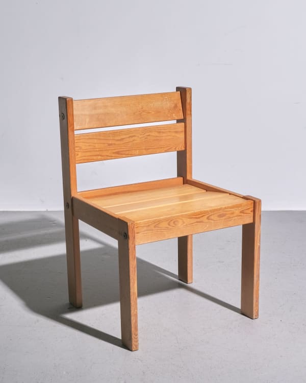 Swedish, Set of Four Swedish Dining Chairs