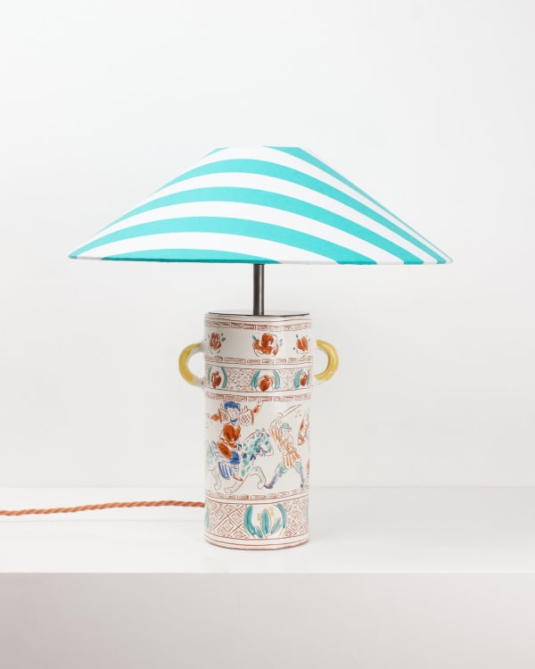 1690 Ceramics, Famille Verte single lamp