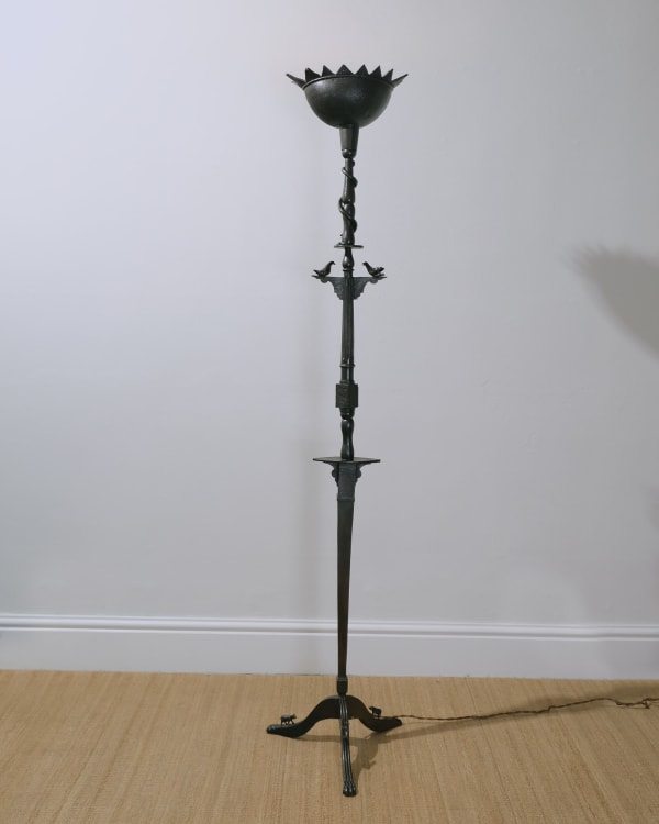 Amata Benedict Candelabrum Floor Lamp Bronze H173 x W36 cm