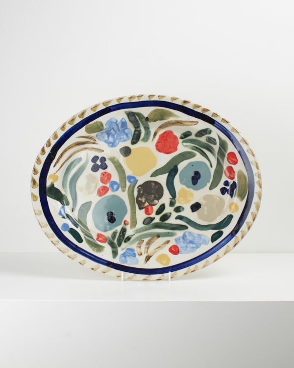 Rachael Cocker - Midsummer - Large oval platter
