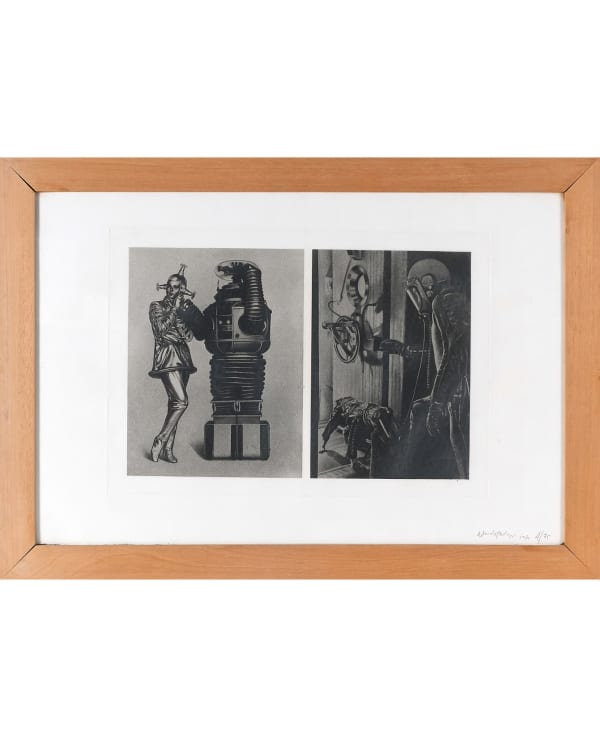 Sir Eduardo Paolozzi, Cloud Atomic Laboratory photogravure