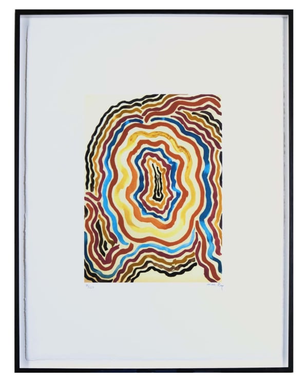 Man Ray Natural Painting Series II Lithograph Edition 95/150 H71 x W55 cm (framed dimensions)