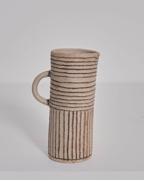 Jane Kite, Small Jug (light criss cross)