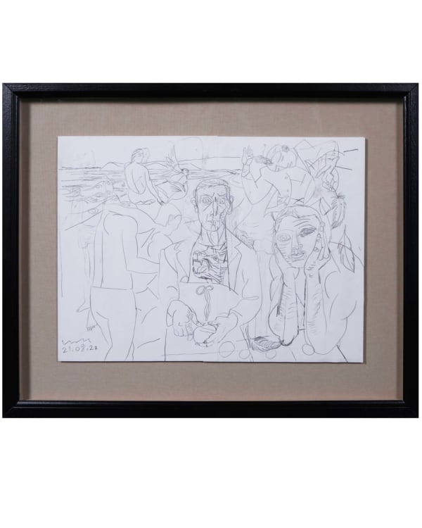 Luke Hannam, Peeling Apples for the Wolves, 2022