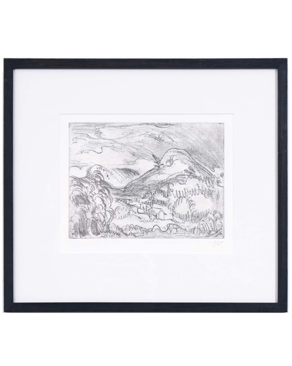 Bernard Leach, Karuizawa, Raging Winds/Wind on the Hill