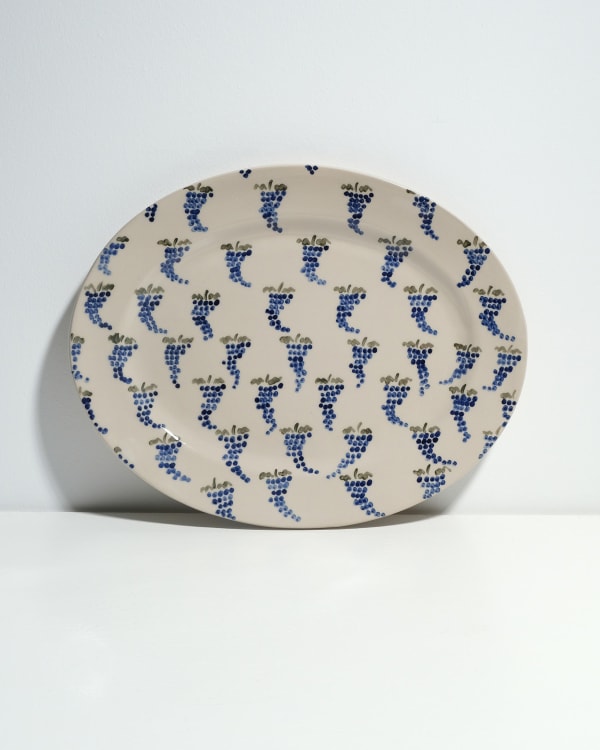 Ali Hewson, Medium Oval Grapes Platter