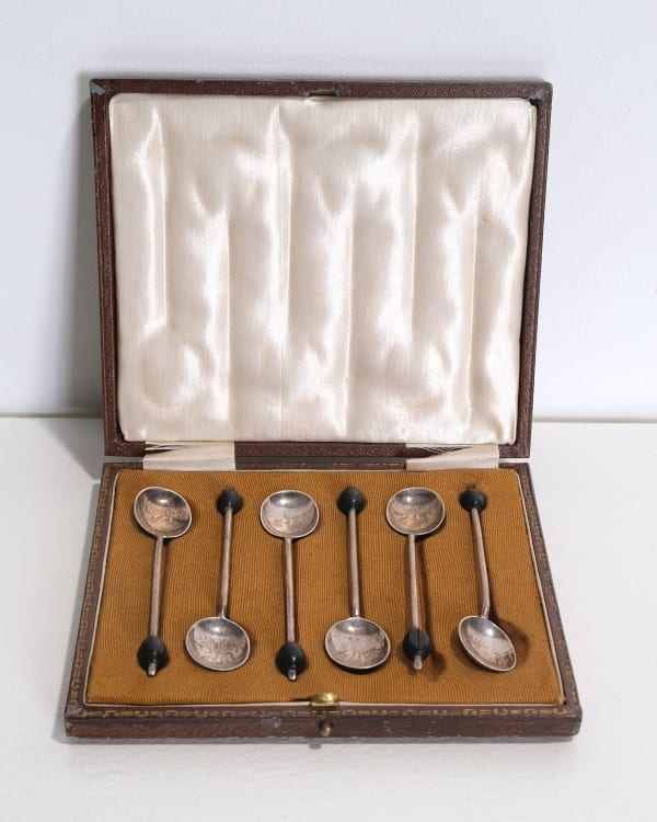 1920's Art Deco, Art Deco Silver Spoons