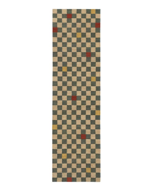 Vanderhurd x 8 Holland Street: Checkerboard, Bishop, Woven Dhurrie, Runner