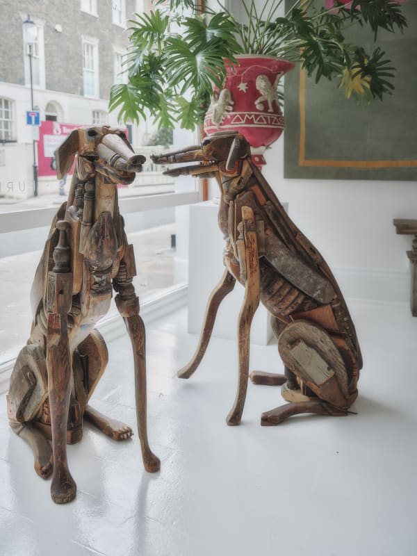 Amata Benedict Laconian Hound (Male) Furniture assemblage H90 x D66 x W17 cm