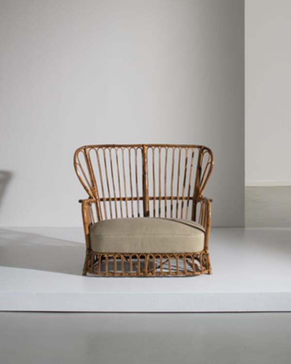 Augusto Romano, High-back Sofa Bench