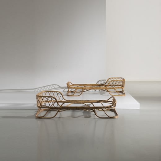 Italian, Pair of day beds