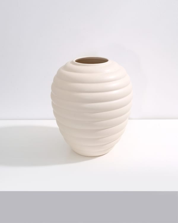 St Clement, Beehive Ribbed Vase