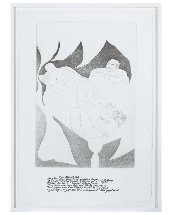 Elisabeth Frink, The Canterbury Tales: The Reeve's Tale