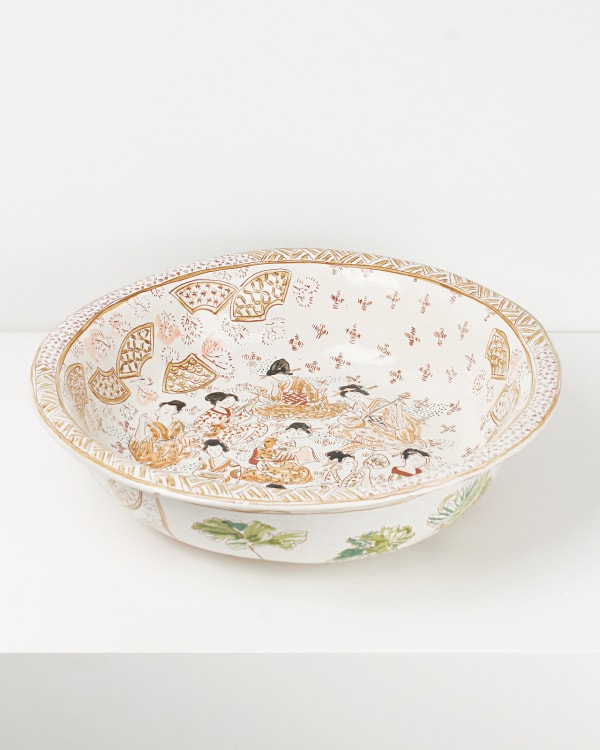 1690 Ceramics, Large 1690 Satsuma bowl