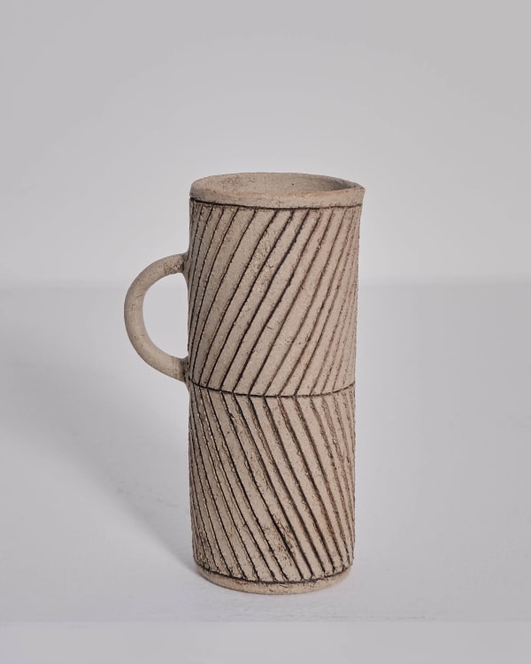 Jane Kite, Small Jug (light chevron)