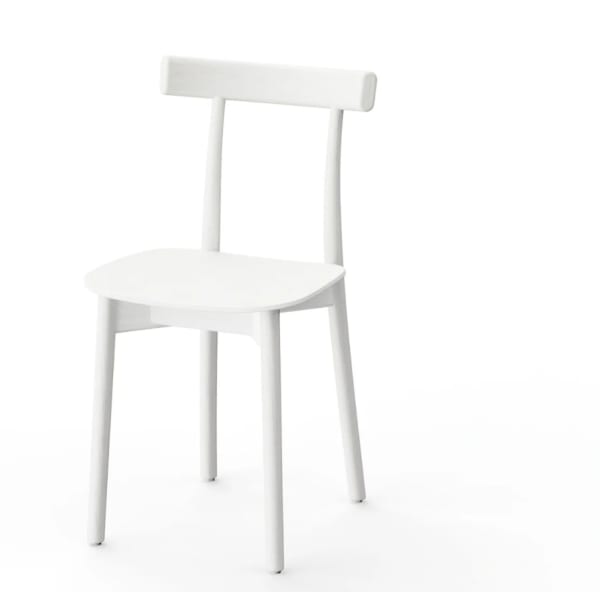 NINE, Skinny chair by John Tree for Nine Furniture in White