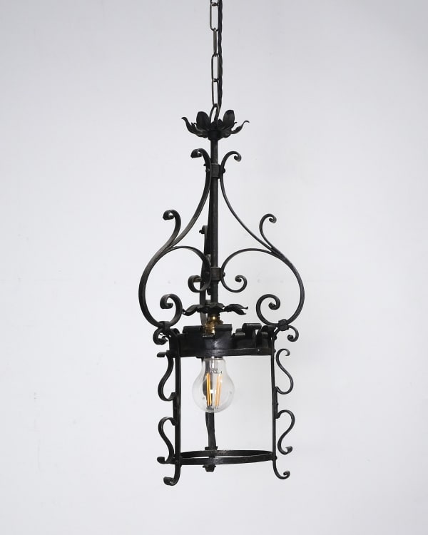 Arts and Crafts, Mid Century Ceiling Lamp