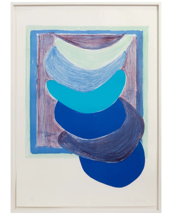 Terry Frost, Blue Suspended Forms